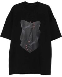 Hamza - Corset-Print T-Shirt - Lyst