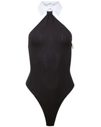 Fleur du Mal - Body Hannah À Empiècement Contrastant - Lyst