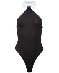 Fleur du Mal - Body Hannah À Empiècement Contrastant - Lyst