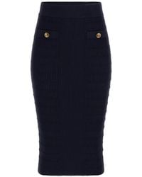 Guess - Rib-Knit Pencil Sweater Skirt - Lyst