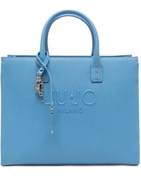 Liu Jo - Embossed Padlock Tote Bag - Lyst