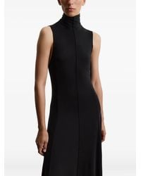 12 STOREEZ - High-Neck Maxi Dress - Lyst