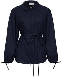 Moncler - Cotton Poplin Shirt Jacket - Lyst