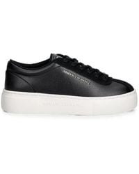 ARMANI EXCHANGE - Logo-Lettering Chunky Sneakers - Lyst