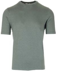 Al Duca d'Aosta - Linen T-Shirt - Lyst