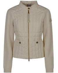 Moncler - Quilted Panelled Jacket - Lyst
