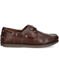 Barbour - Wake Leather Boat Shoes - Lyst