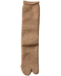 yahae - Tabi Pile-Knit Socks - Lyst