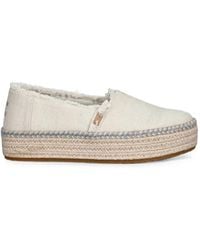 TOMS - Espadrilles Valencia À Plateforme - Lyst