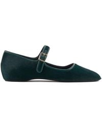 Giorgio Armani - Mary-Jane Leather Ballerina - Lyst