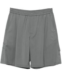 Low Brand - Elastic-Waist Bermuda Shorts - Lyst