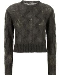 GIMAGUAS - Minerva Cable-Knit Sweater - Lyst