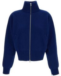 Extreme Cashmere - X N.385 Zip-Up Jacquard-Knit Cardigan - Lyst