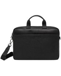 Joop! - Textured Leather Briefcase - Lyst