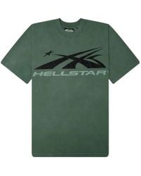 HELLSTAR - Rhinestone-Embellished Logo-Print T-Shirt - Lyst