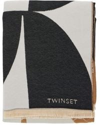 Twinset - Schal mit geometrischem Muster - Lyst