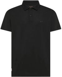 Sun 68 - Polo Con Botón En El Cuello - Lyst