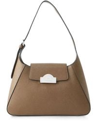 KARL LAGERFELD - Rue St-Guillaume Grained-Leather Shoulder Bag - Lyst