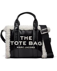 Marc Jacobs - The Large Tote Crinkle Leather Tote Bag - Lyst