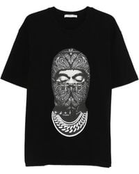 ih nom uh nit - Paisley Mask Front T-Shirt - Lyst