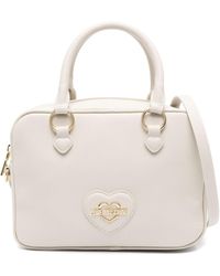 Love Moschino - Heart Logo-plaque Tote Bag - Lyst