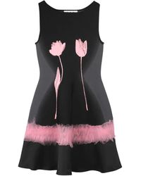 Ph5 - Tulip-Print Peplum Top - Lyst