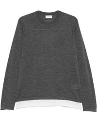 Paolo Pecora - Crew-Neck Long-Sleeve Sweater - Lyst