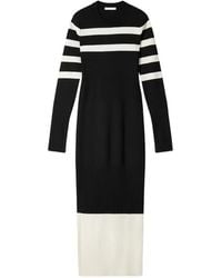 Patrizia Pepe - Long-Sleeve Midi Dress - Lyst