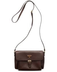 Prada - Nappa-Leather Smartphone Holder - Lyst