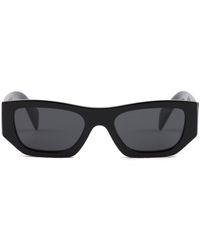 Prada - Gafas de sol con placa del logo - Lyst