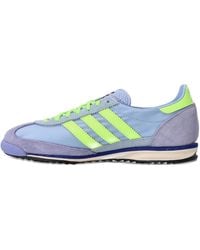 adidas - Sl 72 Og Three-Stripe Suede Sneakers - Lyst