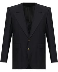 Dolce & Gabbana - Peak-Lapels Single-Vent Blazer - Lyst
