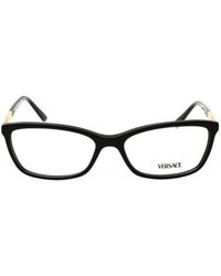Versace - Rectangular-Frame Glasses - Lyst