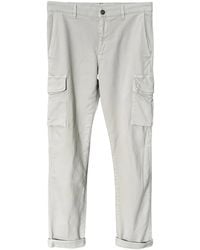 Mason's - Button-Fastening Cargo Trousers - Lyst