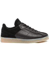 MM6 by Maison Martin Margiela - Baskets En Cuir À Semelle Semi-Transparente - Lyst