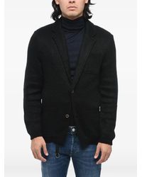 SUNHOUSE - Single-Breasted Knit Blazer - Lyst
