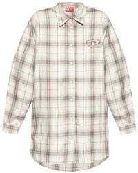 DIESEL - D-dalis-q1 シャツドレス - Lyst