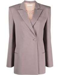 Ssheena - Double-breasted Tailored Blazer - Lyst