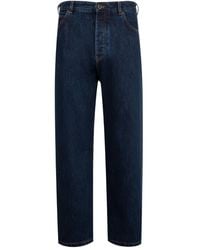 Loewe - Jeans Met Logo-Reliëf - Lyst
