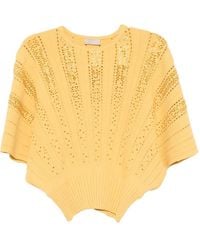 Elie Saab - Crystal-Embellished Top - Lyst