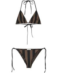 Fendi - Bikini À Motif À Design Réversible - Lyst