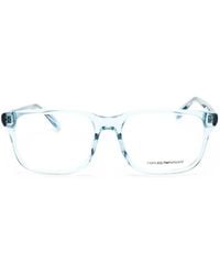 Emporio Armani - Rectangle-Frame Glasses - Lyst