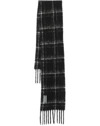 Our Legacy - Sciarpa A Quadri Con Frange - Lyst