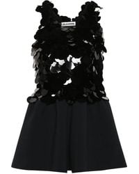 Jil Sander - Sequin-Embellished Knitted Top - Lyst