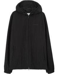 Burberry - Logo-Print Long-Sleeve Hoodie - Lyst