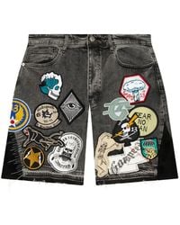 Godspeed - V2 Patchwork Denim Shorts - Lyst