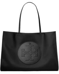 Tory Burch - Ella Logo-Embossed Tote Bag - Lyst