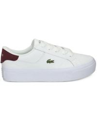 Lacoste - Logo-Patch Platform Sneakers - Lyst