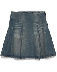 GIMAGUAS Cielo Mini Skirt in Grey | Lyst UK
