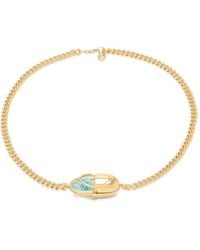 CAPSULE ELEVEN - Capsule Crystal Aquamarine Necklace - Lyst